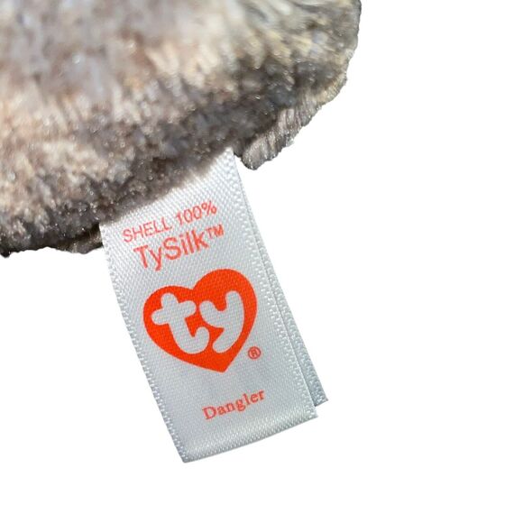 Ty Beanie Boos Plush Sloth Dangler Stuffed Animal Nursery Shower Gold Eyes 9" - Picture 7 of 9